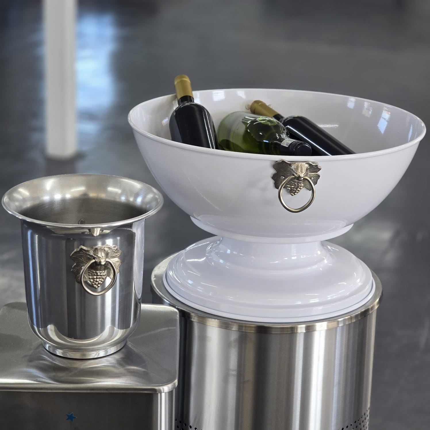 A. Champagne Cooler - White - Image 6