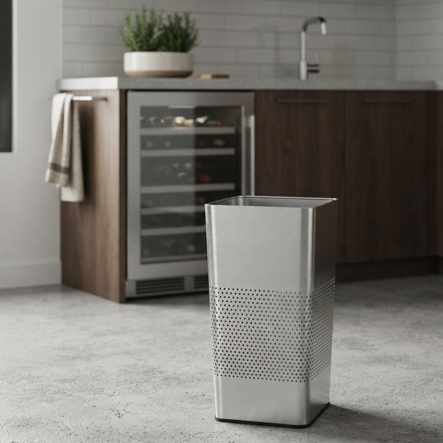 Perforated Open Top Square Bin 260*260*600
